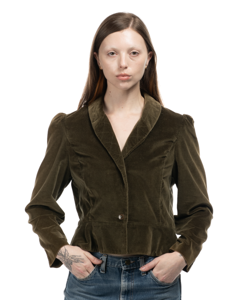 1980s Velvet Va-va-voom Blazer