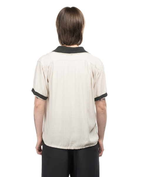 1960s Cotton Trimmed Loop-Collar Shirt