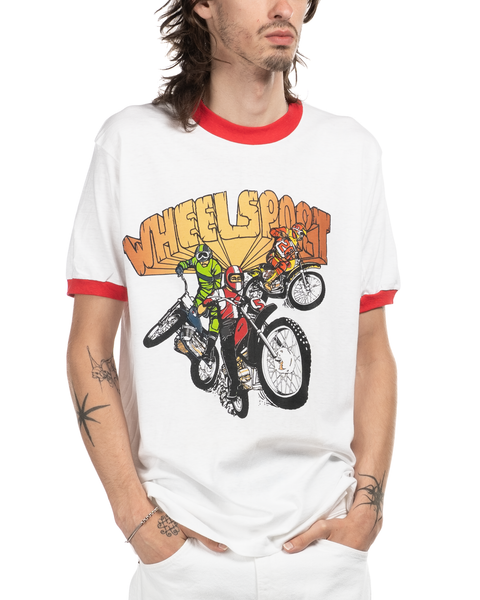 1970s Motocross Ringer Tee