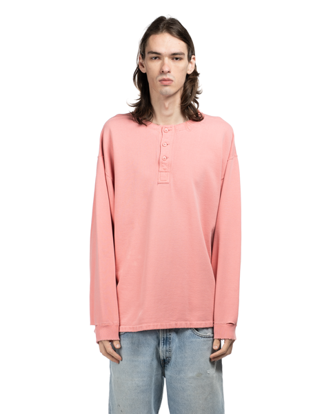 1990s Square Tag Gap Henley Sweatshirt