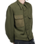 50's Two-Tone Wool Military Shirt - Large