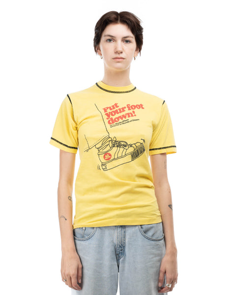 70’s Champion Blue Bar Walkathon Tee - Small