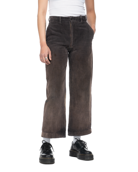 40's Corduroy Trousers - 26" x 25”