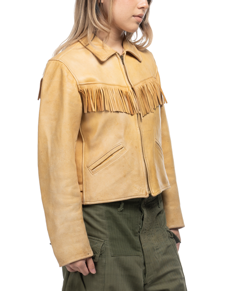 1960s Western Leather Jacket