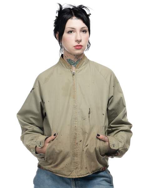 1950s Thrashed Reversible Harrington Jacket