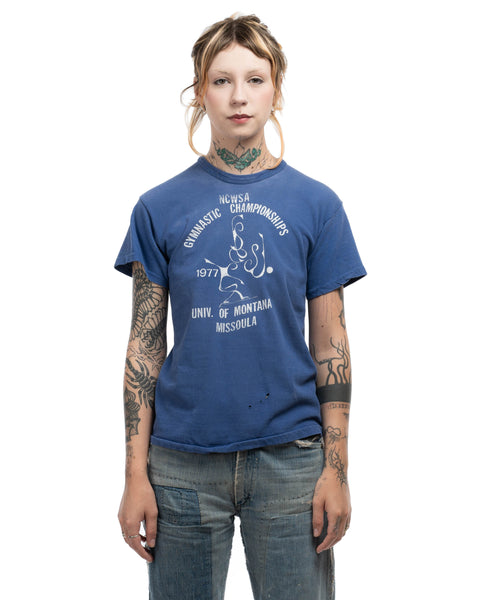 70's Russell Gymnastics Tee - Medium