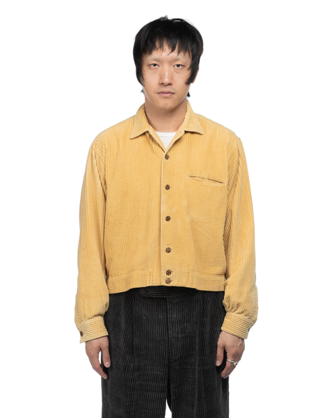 60's Boxy Chunky Corduroy Jacket - Large