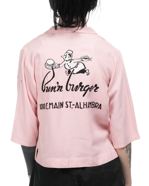 1950s Burger Bowling Shirt
