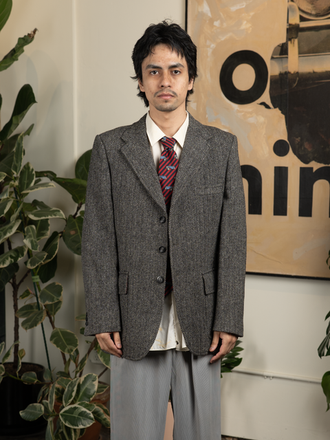 1980s Harris Tweed Eddie Bauer Coat