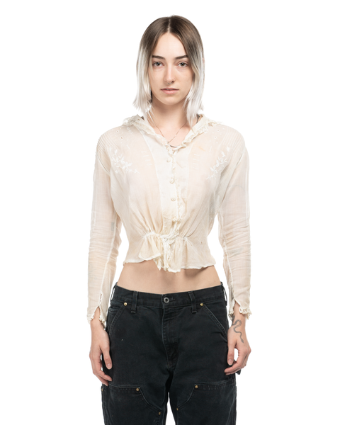 Antique Sheer Edwardian Blouse