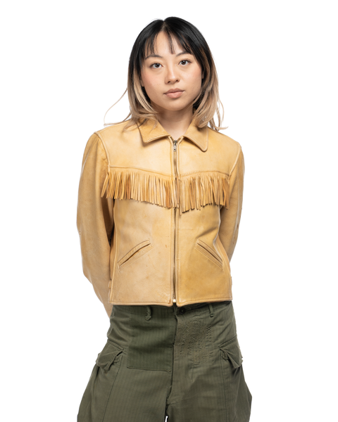 1960s Western Leather Jacket