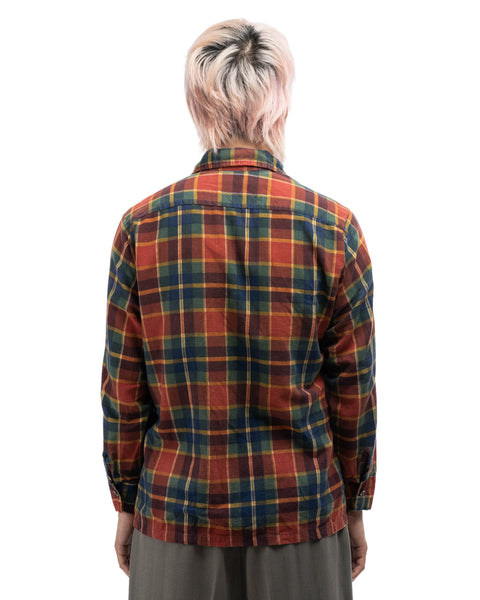 70's Plaid Shirt - Medium