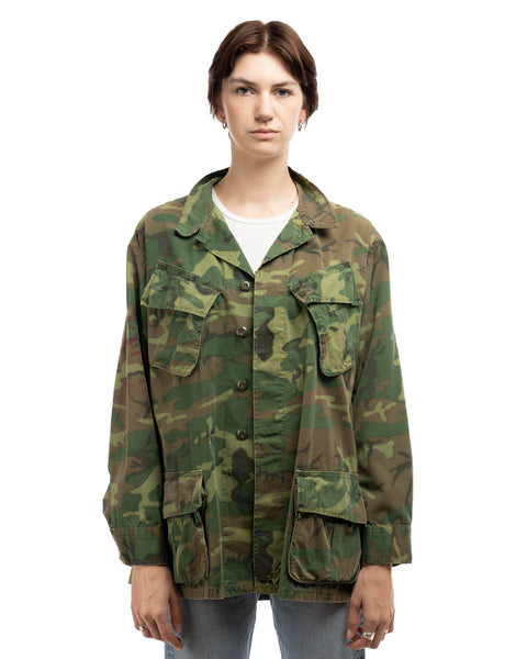 60's Poplin Field Jacket - Medium