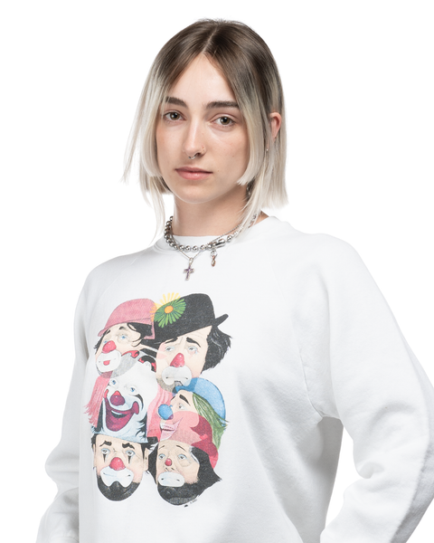 80s Tears of a Clown Crewneck - Medium