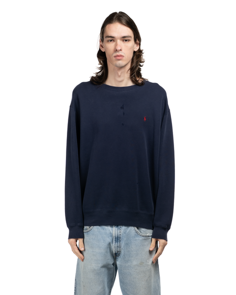 1990s Thrashed Polo Ralph Lauren Crewneck