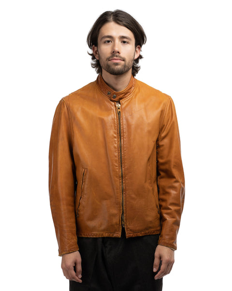 60's Honey Moto Jacket - Medium