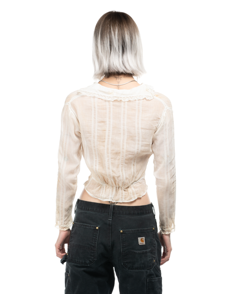 Antique Sheer Edwardian Blouse