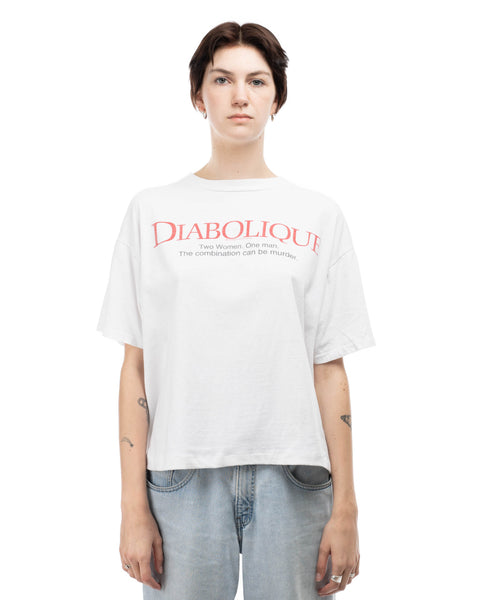90’s Boxy Diabolique Thriller Movie Tee - Large