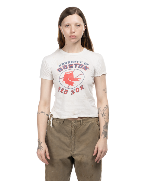 1960s Thrashed Red Sox Tee
