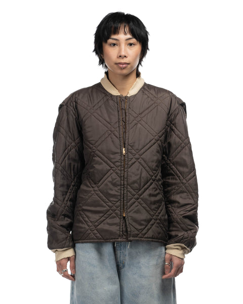 60's Quilted Liner Jacket - Medium
