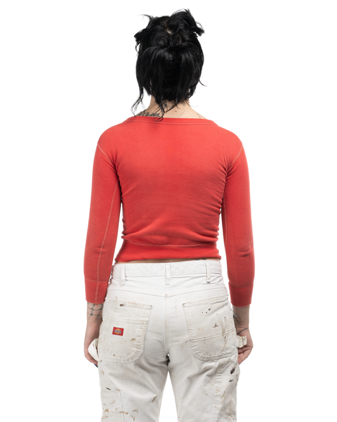 1950s Edison Eagles Flock Print Sweatshirt