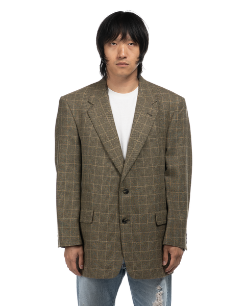1970s Plaid Suit Jacket