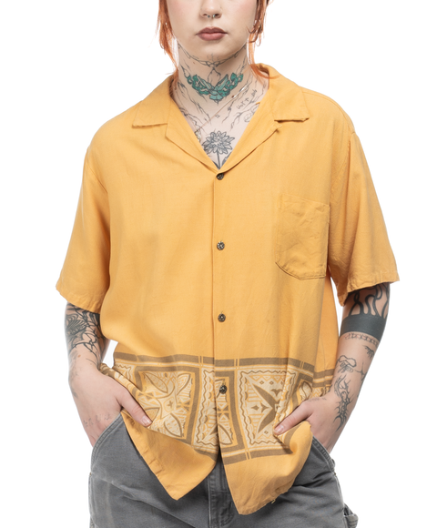 1960s Loop Collar Aloha Shirt