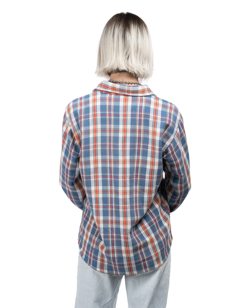 1960s Plaid Cotton Flannel