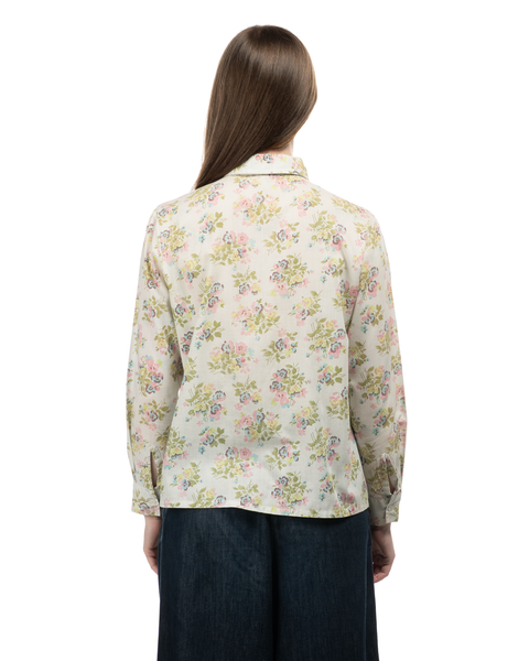 1970s Floral Button-Up Shirt
