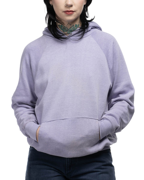 70's Lavender Hooded Sweatshirt - XL