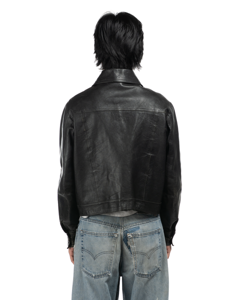 1950s Satin-Lined Trucker Jacket