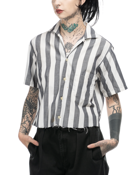 1950s Manhattan Loop-Collar Shirt