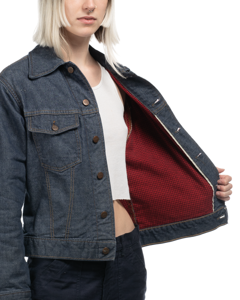 1960s Roebucks Flannel-Lined Trucker Jacket