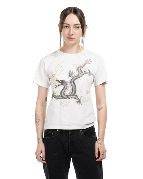 1970s Hand-Inked Dragon Tee