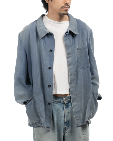 1970s French Chore Coat
