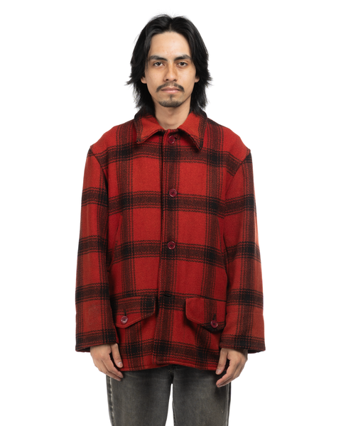 1960s Buffalo Plaid Coat
