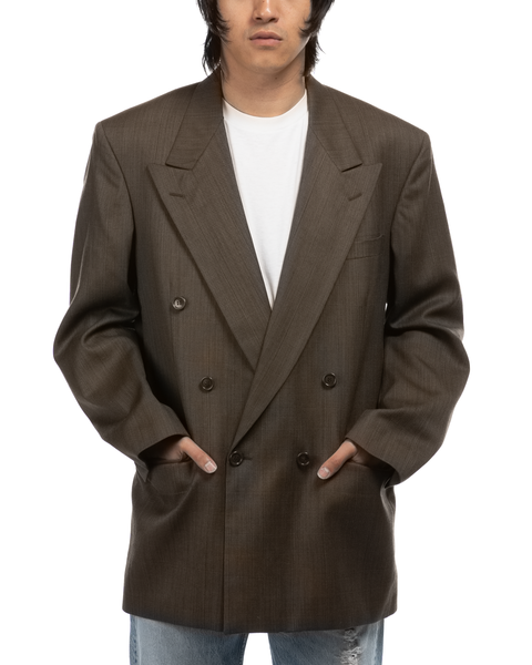 1980s Double Breasted Suit Jacket
