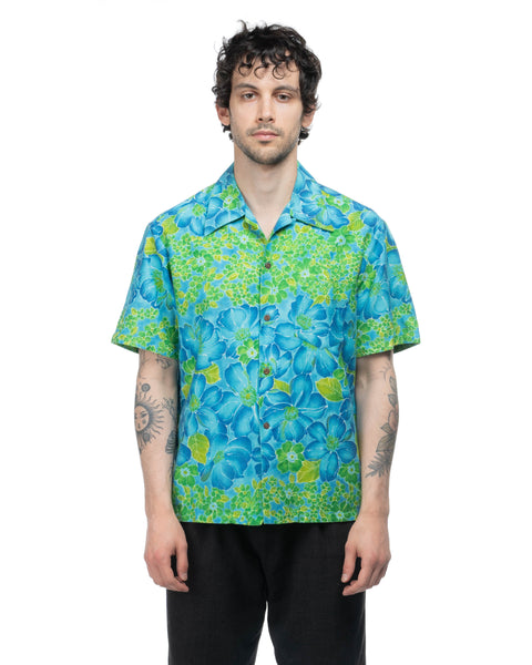 70's Bark Cloth Aloha Shirt - XL