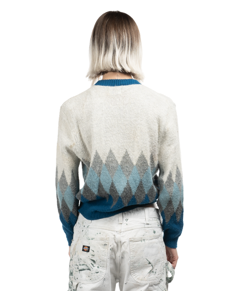 1960s Brent Mohair Zip-Cardigan