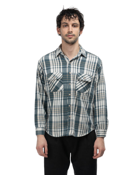 80's Five Brother Cotton Flannel - Large