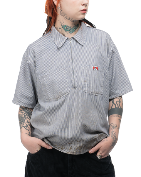 90's Boxy Ben Davis Work Shirt - Large