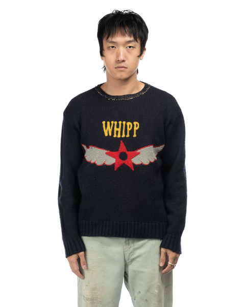 1990s Thrashed Moto Sweater