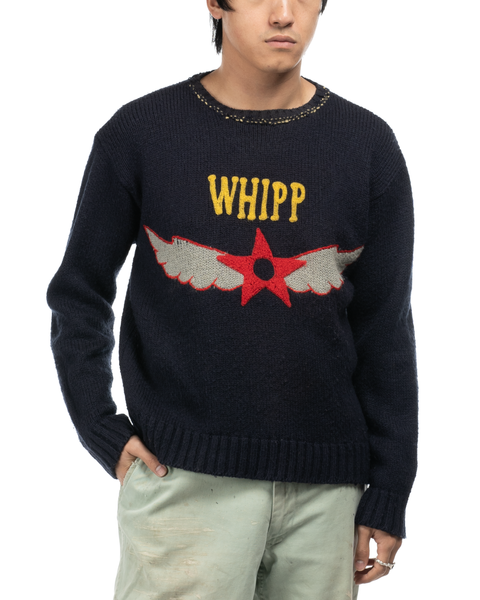 1990s Thrashed Moto Sweater