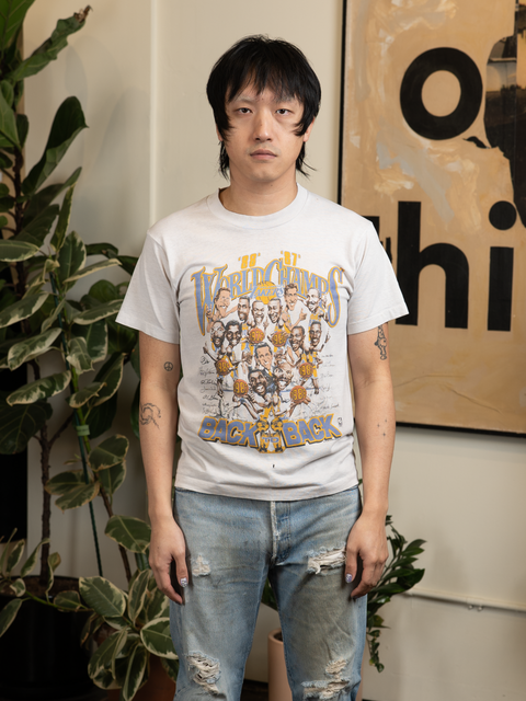 1980s Lakers Big Head Tee