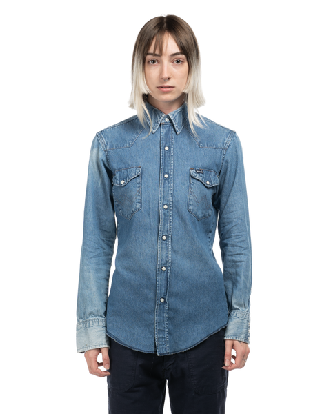 1990s Wrangler Pearl Snap Western Shirt