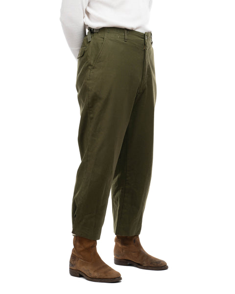 50's Wool Military Trousers - 36” x 27”