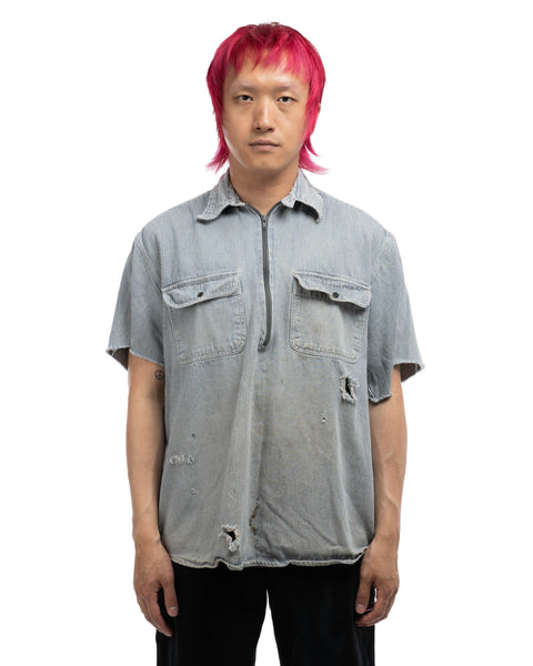 90's Hickory Work Shirt - Large