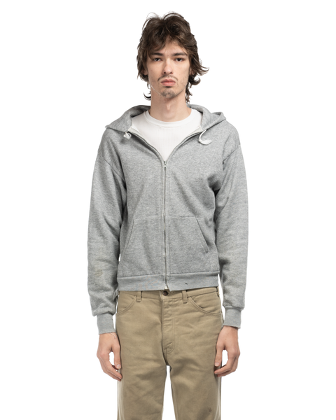 1970s Heather Zip Hoodie