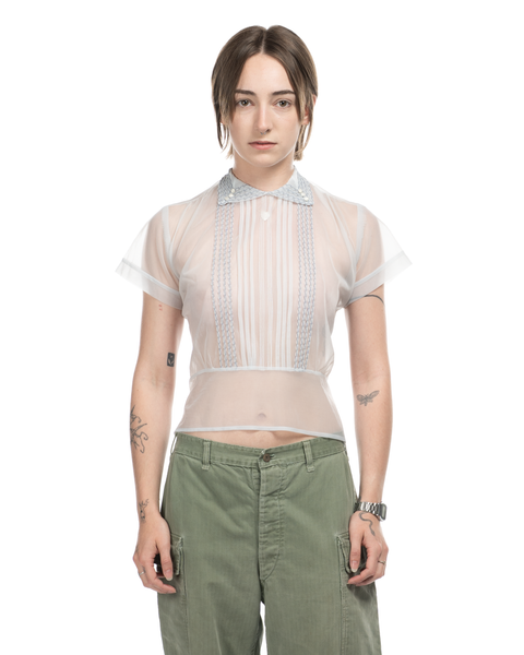 1940s Sheer Top