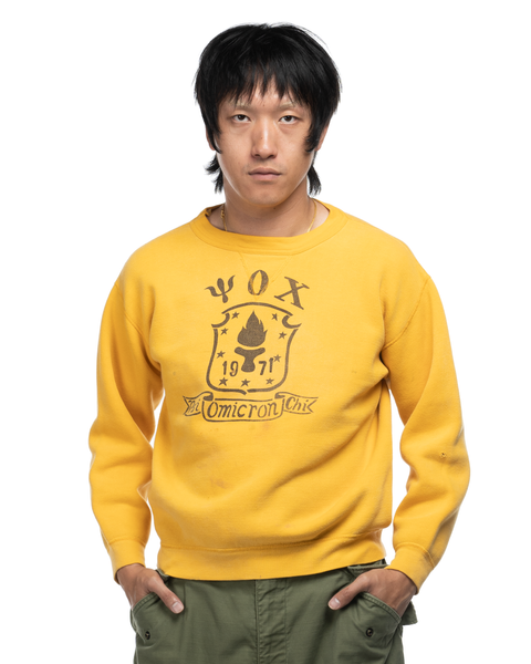 1960s Russell Single V Crewneck Sweatshirt